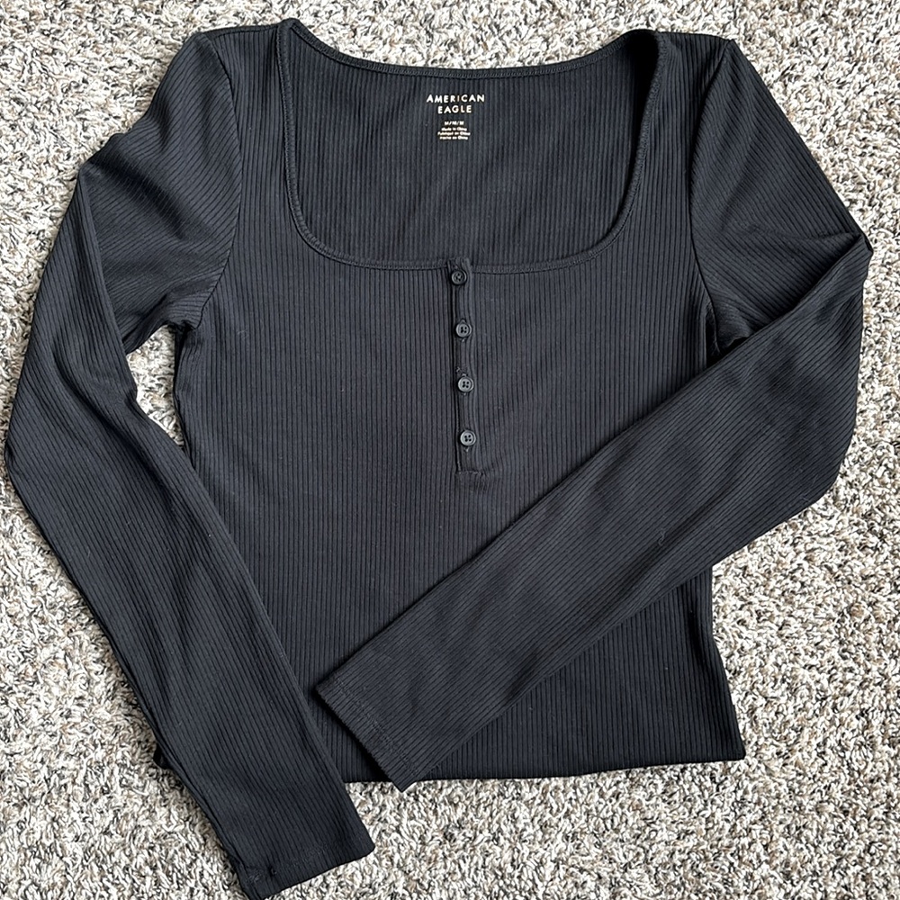 American Eagle ribbed bodysuit